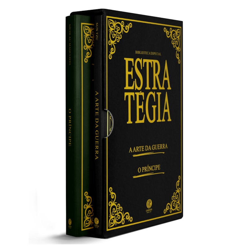 BIBLIOTECA ESPECIAL ESTRATÉGIA - EDIÇÃO LUXO | BOX COM 2 LIVROS