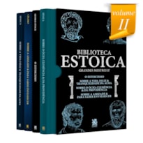 BIBLIOTECA ESTOICA: GRANDES MESTRES VOLUME II - BOX COM 4 LIVROS