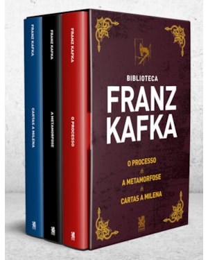 BIBLIOTECA FRANZ KAFKA - BOX COM 3 LIVROS