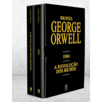 BIBLIOTECA GEORGE ORWELL - BOX COM 02 LIVROS - EDIÇÃO DE LUXO