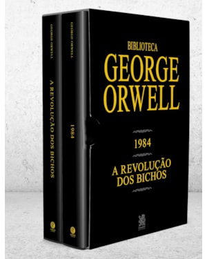 BIBLIOTECA GEORGE ORWELL - BOX COM 02 LIVROS - EDIÇÃO DE LUXO
