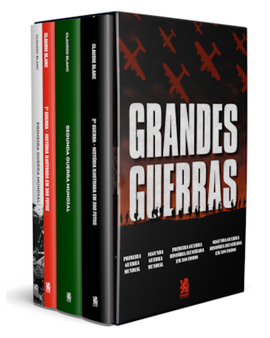 BIBLIOTECA GRANDES GUERRAS - BOX COM 4 LIVROS