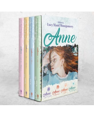 BIBLIOTECA GRANDES OBRAS LUCY MAUD MONTGOMERY - BOX COM 4 LIVROS