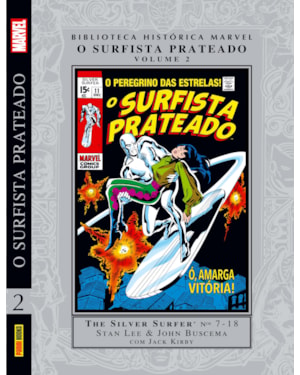 Biblioteca história marvel: o surfista prateado - vol. 02