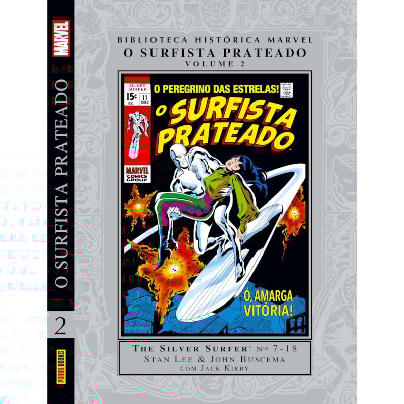 Biblioteca história marvel: o surfista prateado - vol. 02