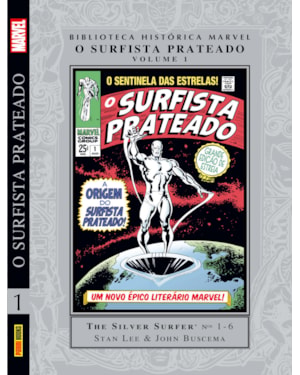 Biblioteca histórica marvel: o surfista prateado - vol. 01