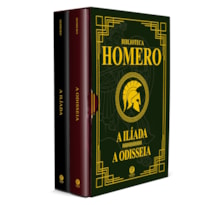 BIBLIOTECA HOMERO - BOX COM 2 LIVROS - EDIÇÃO DE LUXO