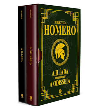 BIBLIOTECA HOMERO - BOX COM 2 LIVROS - EDIÇÃO DE LUXO
