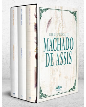 BIBLIOTECA MACHADO DE ASSIS VOLUME 02 - BOX COM 3 LIVROS