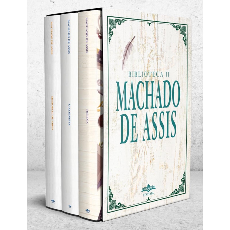 BIBLIOTECA MACHADO DE ASSIS VOLUME 02 - BOX COM 3 LIVROS