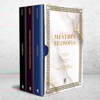 BIBLIOTECA MESTRES DA FILOSOFIA - BOX COM 3 LIVROS