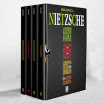 BIBLIOTECA NIETZSCHE - BOX COM 4 LIVROS