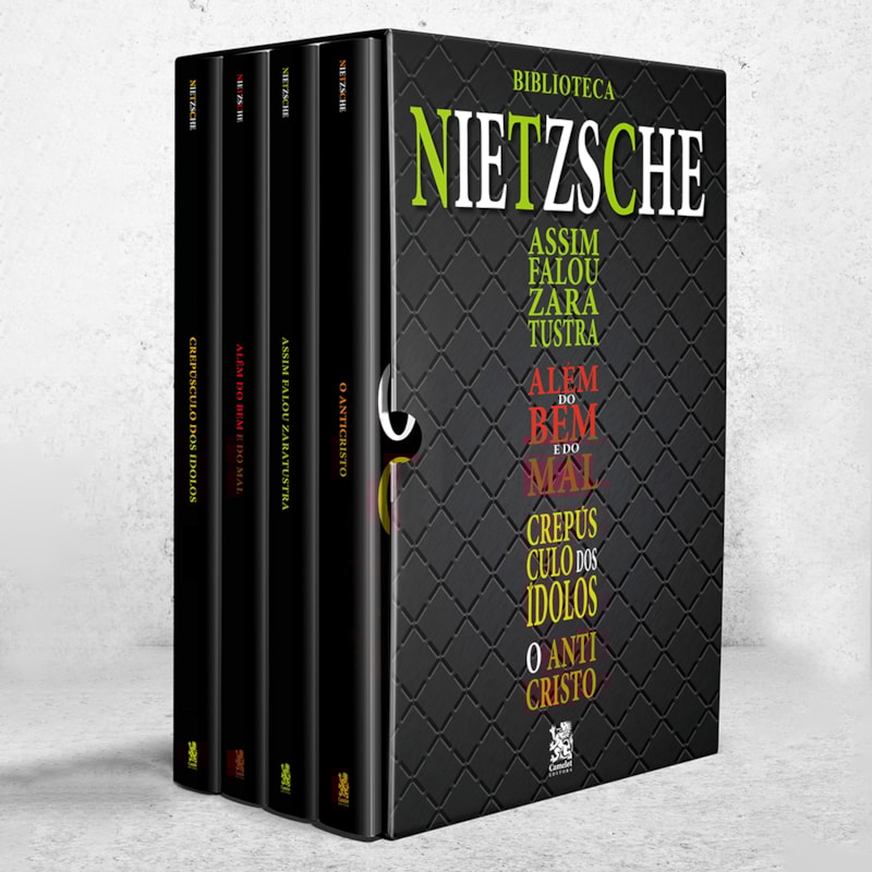 BIBLIOTECA NIETZSCHE - BOX COM 4 LIVROS