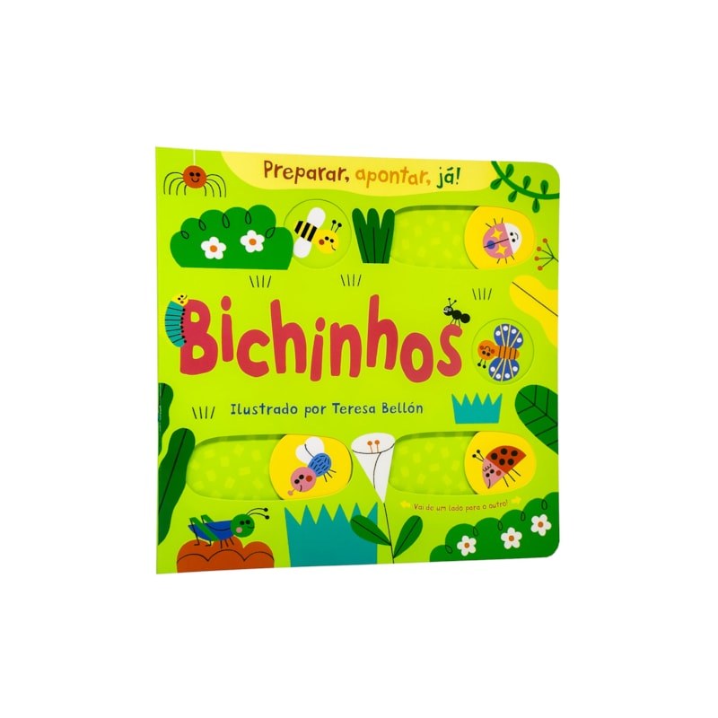 BICHINHOS (COLEÇÃO PREPARAR, APONTAR, JÁ!) - UM LIVRO INTERATIVO E DIVERTIDO PARA PEQUENOS LEITORES