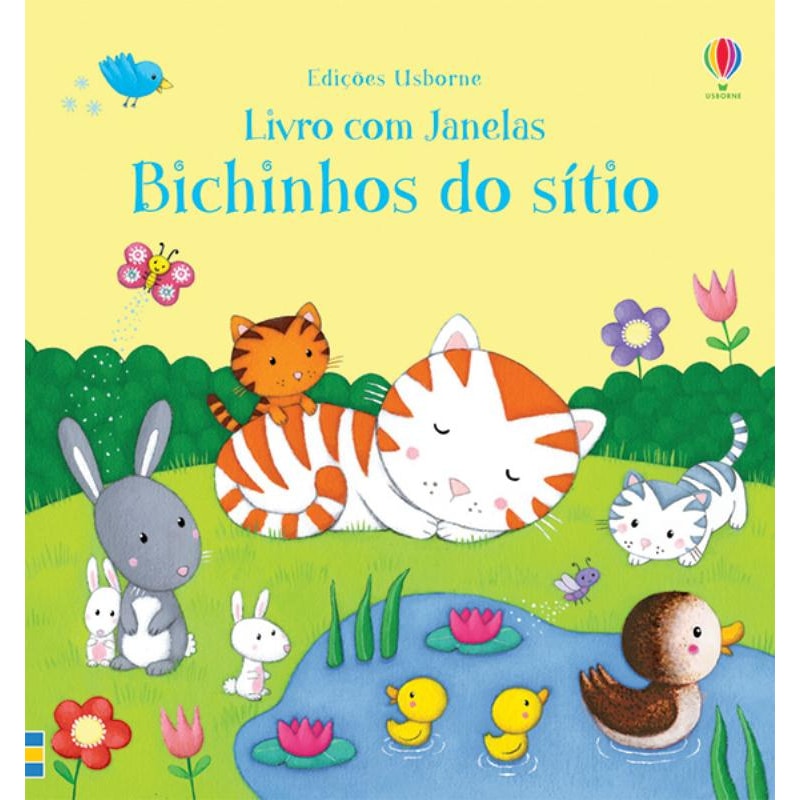 BICHINHOS DO SÍTIO : LIVRO COM JANELAS