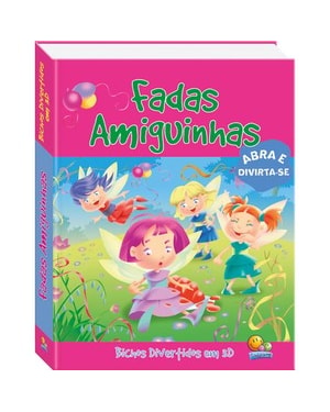 Bichos divertidos em 3D: Fadas amiguinhas