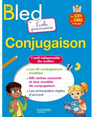 BLED - CONJUGAISON ECOLE PRIMAIRE DU CE1 AU CM2 (2021)