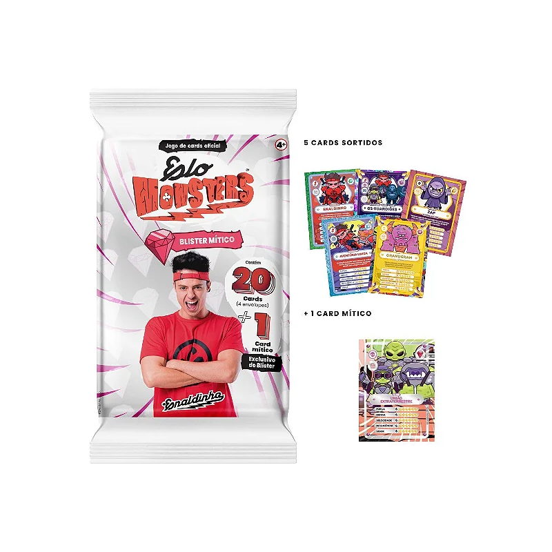 BLISTER MÍTICO - CARDS ELO MONSTERS