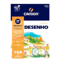 BLOCO CANSON PAPEL CANSON A3 297MMX420 MM 180 G/M² BRANCO 20 FOLHAS