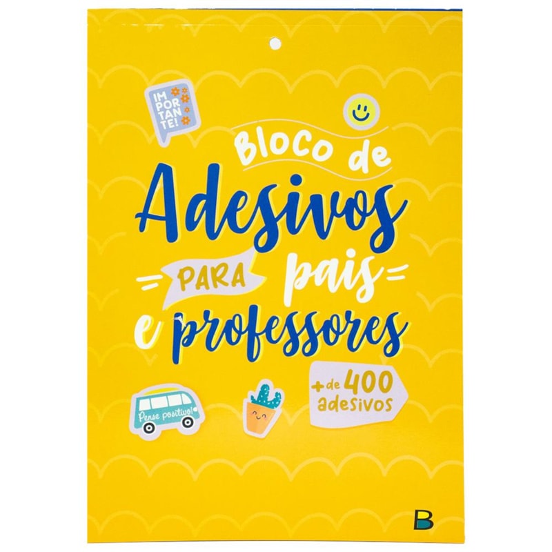 BLOCO DE ADESIVOS PARA PAIS E PROFESSORES AM