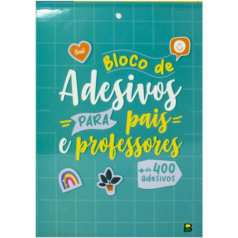 BLOCO DE ADESIVOS PARA PAIS E PROFESSORES VD