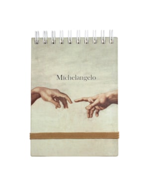BLOCO DE ANOTAÇÕES - MICHELANGELO - A CRIAÇÃO