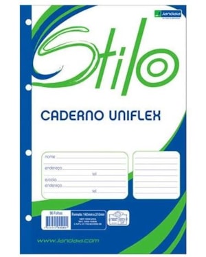 BLOCO JANDAIA PARA FICHARIO 4 FUROS A4 96 FOLHAS