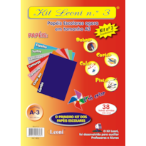 BLOCO LEONI KIT LEONI N°3 A3 297MMX420MM 38 FOLHAS SORTIDAS