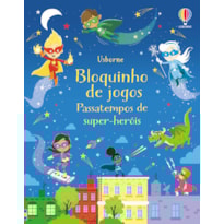 BLOQUINHO DE JOGOS: PASSATEMPOS DE SUPER-HERÓIS