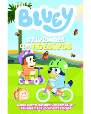 BLUEY ATIVIDADES COM ADESIVOS