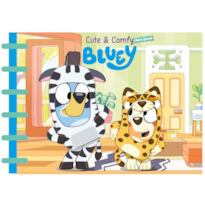 BLUEY CUTE & COMFY - LIVRO DE COLORIR PARA CRIANÇAS