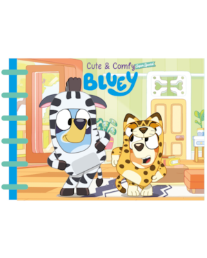 BLUEY CUTE & COMFY - LIVRO DE COLORIR PARA CRIANÇAS