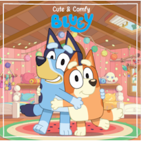 BLUEY CUTE & COMFY SUPER SPECIAL - LIVRO DE COLORIR INFANTIL - ENCADERNAÇÃO EM DISCO