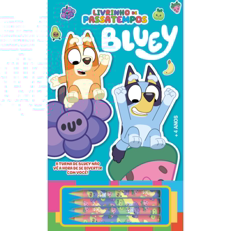 BLUEY LIVRINHO DE PASSATEMPOS