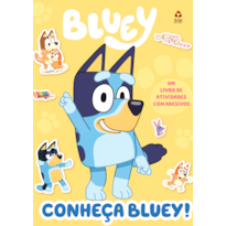 BLUEY LIVRO DE ATIVIDADES COM ADESIVOS - CONHEÇA BLUEY!
