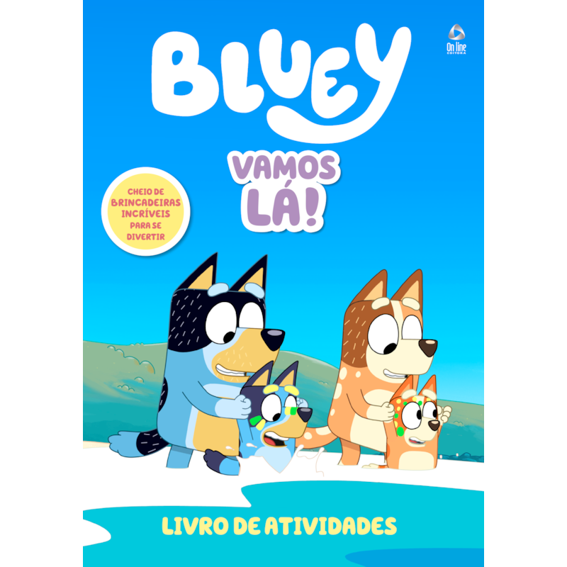 BLUEY LIVRO DE ATIVIDADES VAMOS LÁ!