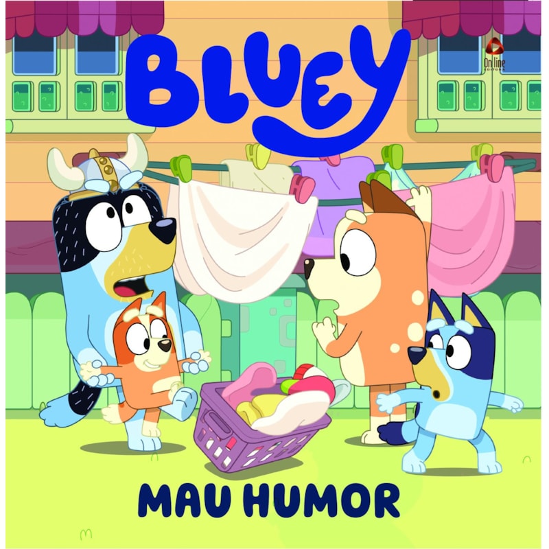 BLUEY LIVRO DE HISTÓRIA - MAU HUMOR