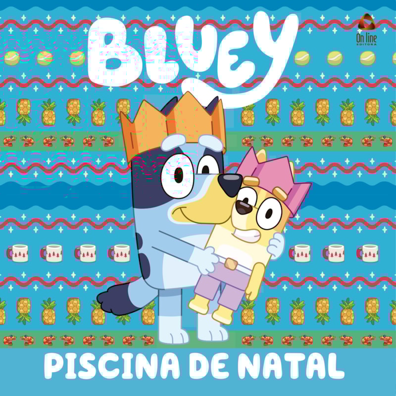 BLUEY LIVRO DE HISTÓRIA - PISCINA DE NATAL