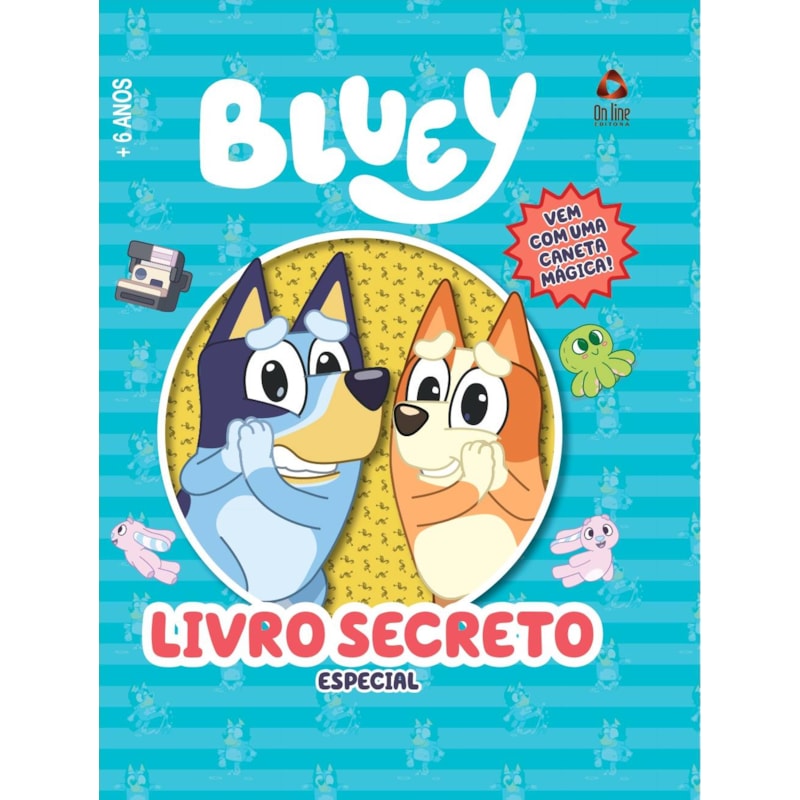BLUEY LIVRO SECRETO ESPECIAL