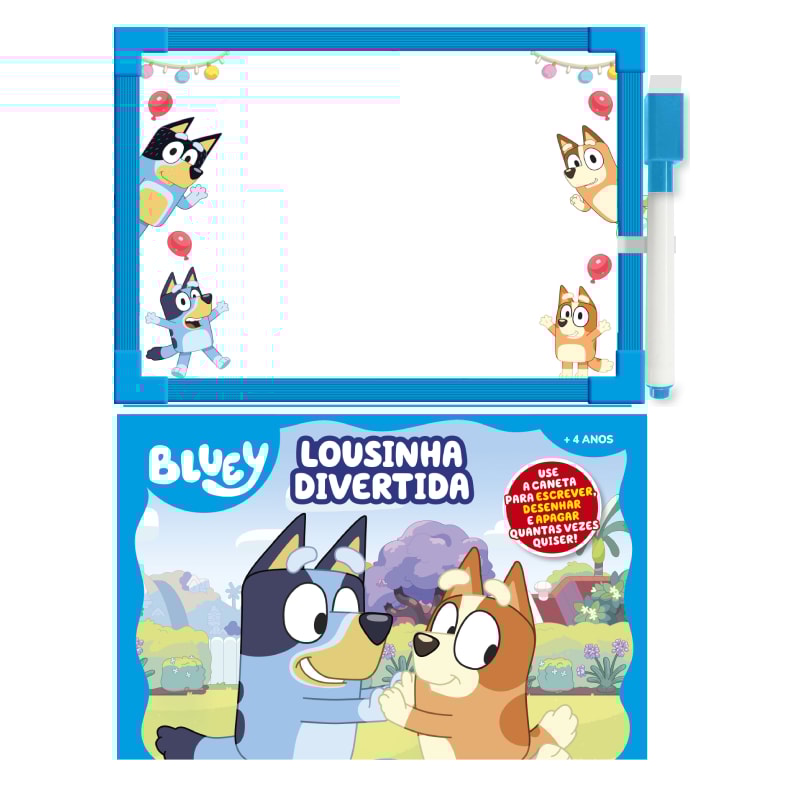 BLUEY LOUSINHA DIVERTIDA - ALFABETO