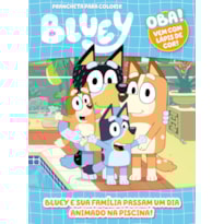 BLUEY PRANCHETA PARA COLORIR