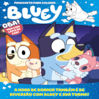 BLUEY PRANCHETA PARA COLORIR