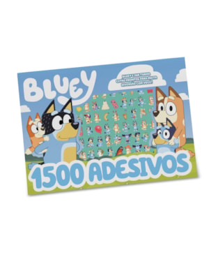 BLUEY PRANCHETA PARA COLORIR COM 1500 ADESIVOS