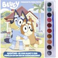 BLUEY PRANCHETA PARA PINTAR COM AQUARELA