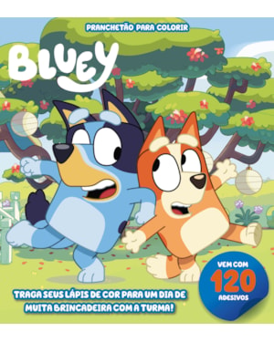 BLUEY PRANCHETÃO PARA COLORIR