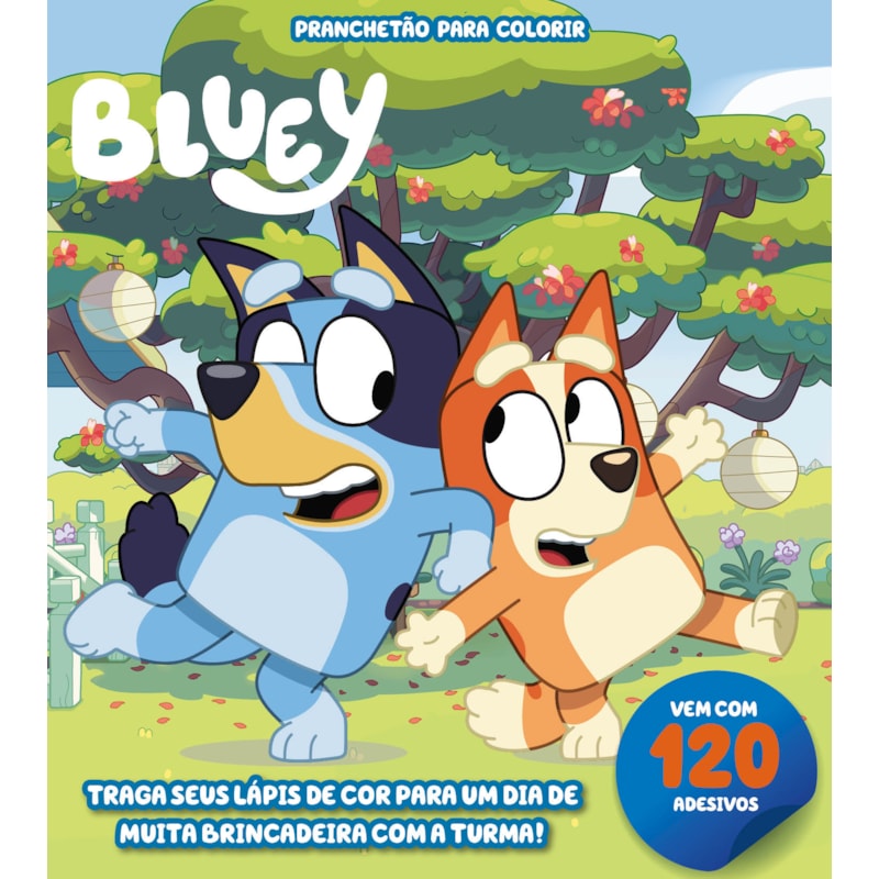 BLUEY PRANCHETÃO PARA COLORIR