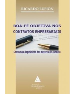 BOA-FÉ OBJETIVA NOS CONTRATOS EMPRESARIAIS