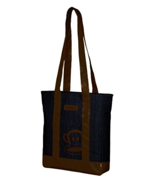 BOLSA FORONI TOTE PAUL FRANK JEANS AZUL 425584-3
