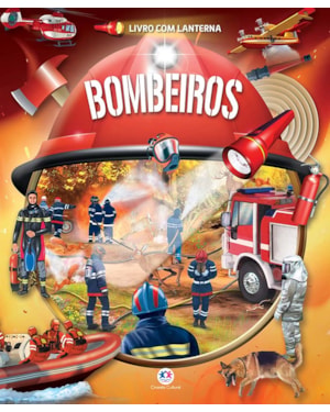 BOMBEIROS - LIVRO COM LANTERNA