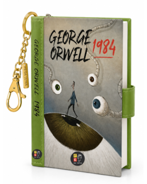 Book Charm - 1984 - Livro chaveiro: Book charm
